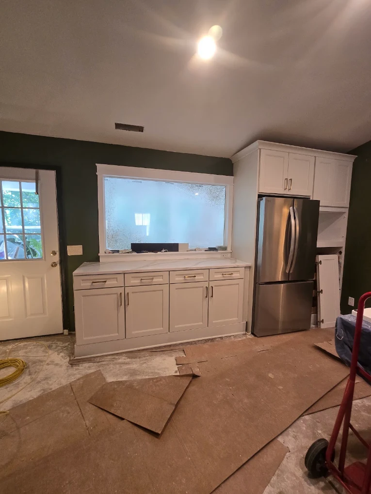 cabinet install 1